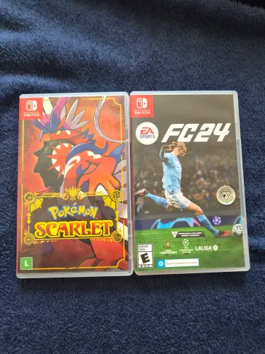Pokemon Skarlet + FC 24 Nintendo Switch