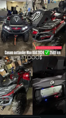 BRP Can-Am Outlander MAX XT 850 4X4 Quadr. 2024