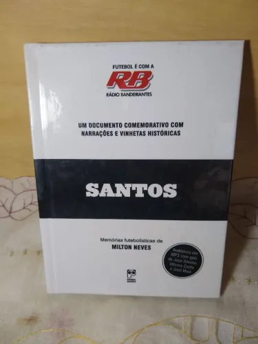 Santos mini livro +CD  melhores momentos 