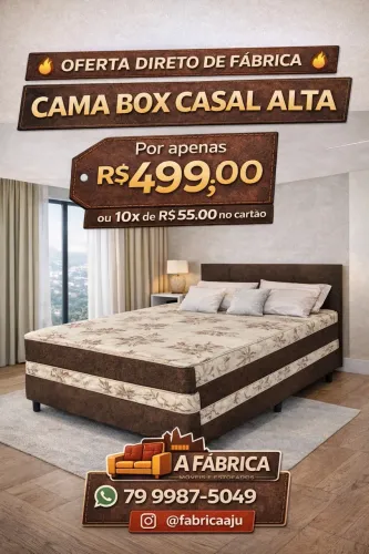 Cama direto de fábrica com menor preço 