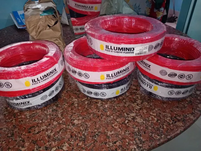 Cabos elétricos antichama em promoção 