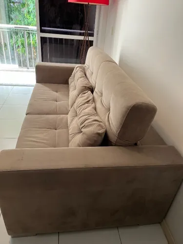 Sofá Tok Stok 2,25x1,25 Grande confortável e elegante 