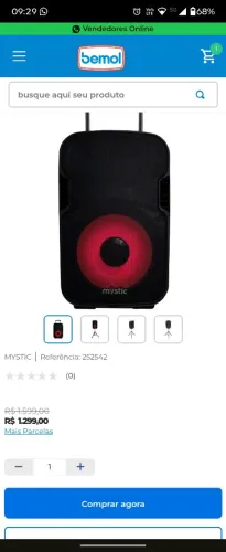 Caixa de som Master max two (MY-PS555)
