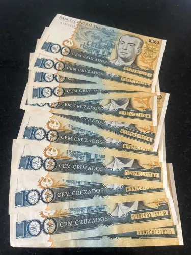 Notas de 100 Cruzados