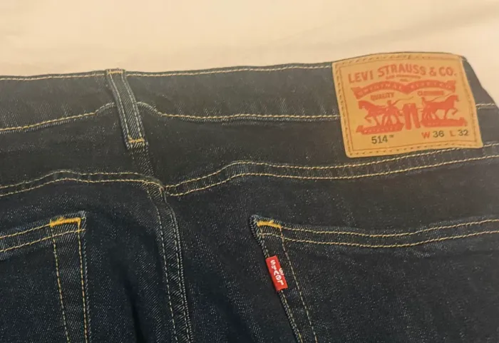 Calça Levis 514 straight n° 46 Masculina