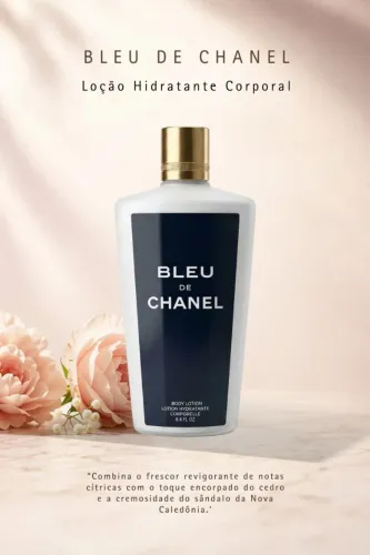 Loção hidratante Bleu de Chanel - 250ml