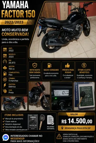 Factor 150 Yamaha 2023