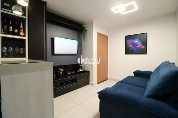 Apartamento mobiliado disponível para locação no bairro Gávea em Uberlândia-MG.