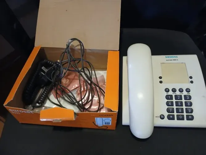 Telefone Siemens Euroset 3005 com fio analógico
