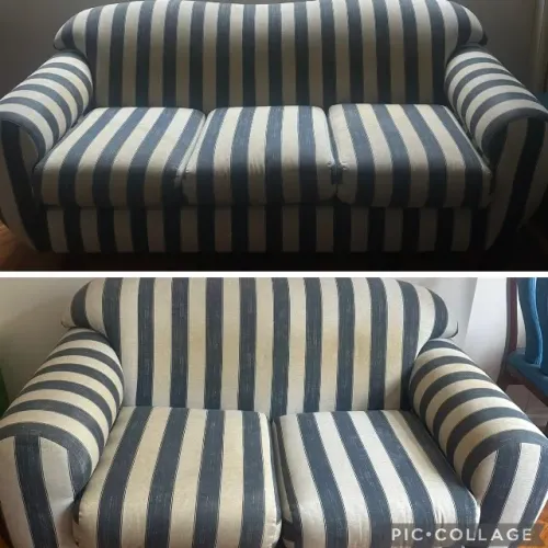 Dois sofás de 2 e 3 lugares