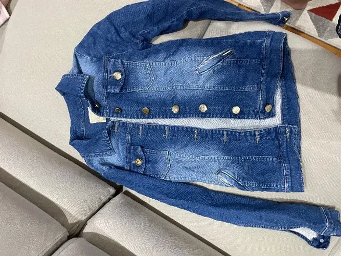 Jaqueta jeans feminina