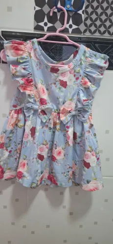 Vestido menina 6 a 1 ano