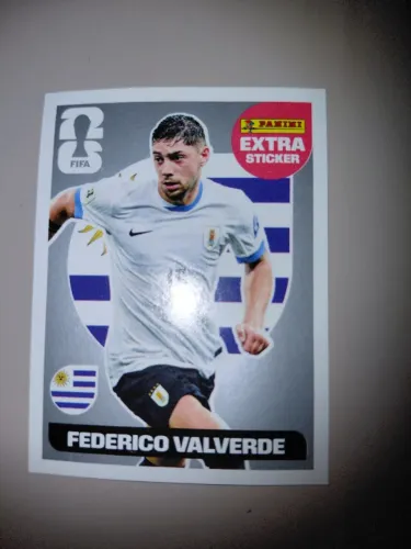 Figurinha Extra PRATA Valverde