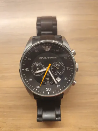 Relógio Emporio Armani AR-5889 Cronógrafo Original - Masculino