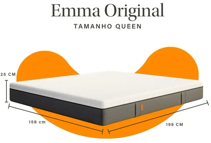 Colchão Queen Original Emma