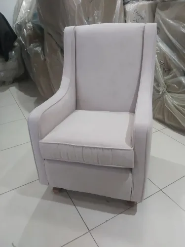 Poltrona Amamentação (nova) Rosé balanço 
