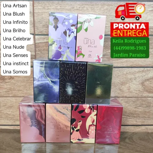 Una Deo parfum pronta entrega Maringá