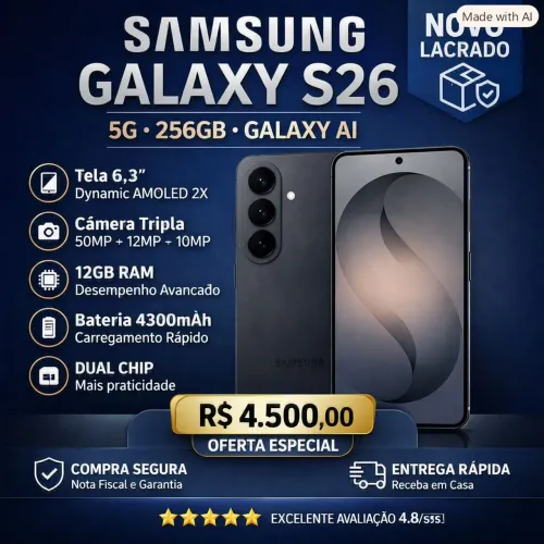 Samsung Galaxy S26 256G 12GB RAM IA