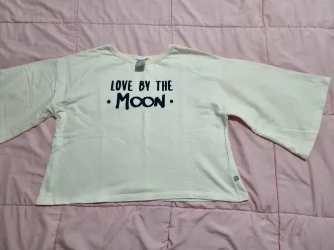 Camiseta de moletinho
