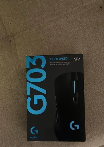 MOUSE GAMER LOGITECH G703 LIGHTSPEED - NOVO E LACRADO