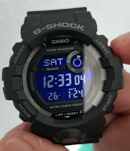 Relógio Casio G-Shock GBD800 Bluetooth/pedômetro 