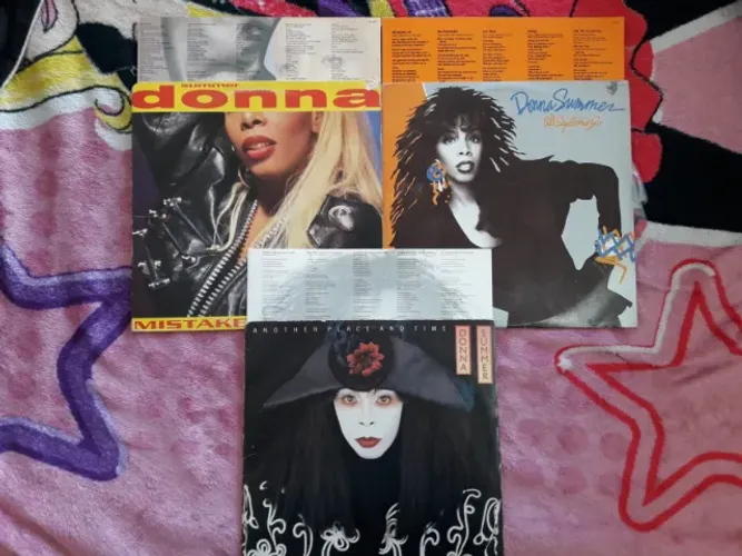 Disco de Vinil Donna Summer 3 lps lote