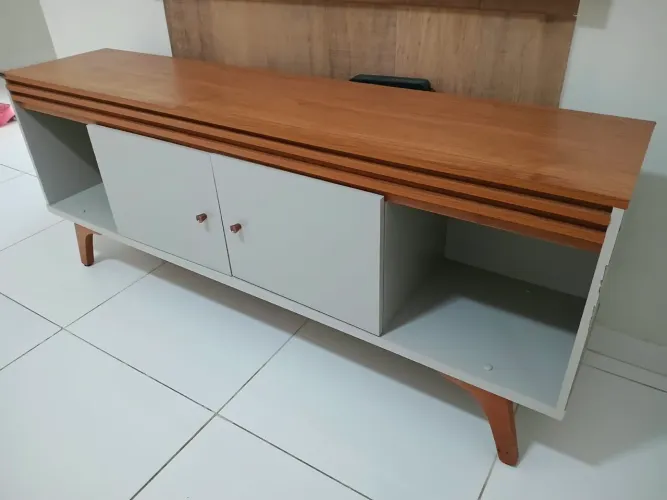 Rack Retro de Madeira