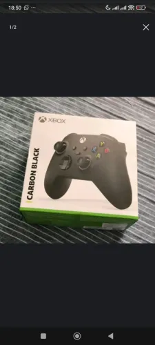 Controle Xbox Séries X/S Carbon Black,NOVO