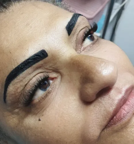 Cílios look francês