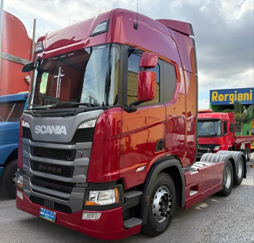 Scania R 460 Super 6x2 Ano 2024 Único Dono Impecável