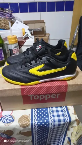 Chuteira futsal Topper Fúria 42