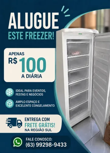 Locação de freezer