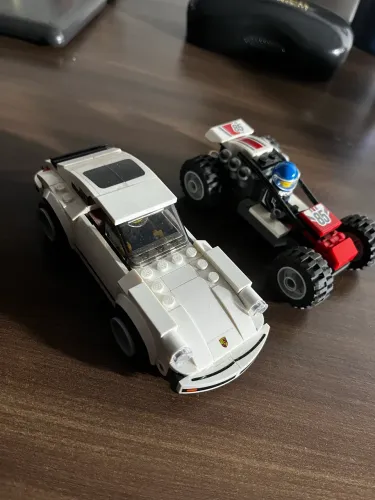 Carros de Lego porsche e buggy