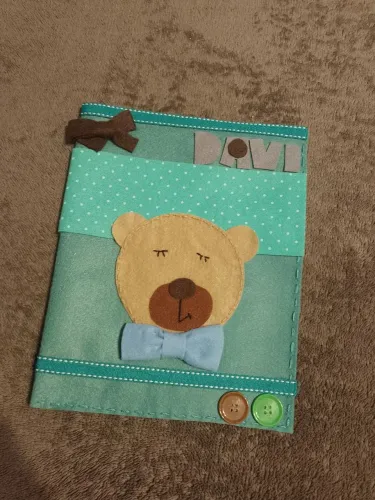 Porta Cartão de Vacinas _ Personalizado _ Tamanho 20 x 25 cm