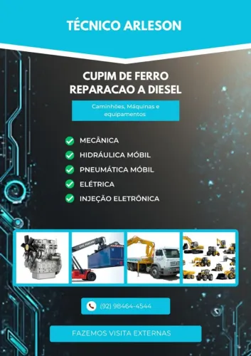 Mecânico diesel leves e pesadas