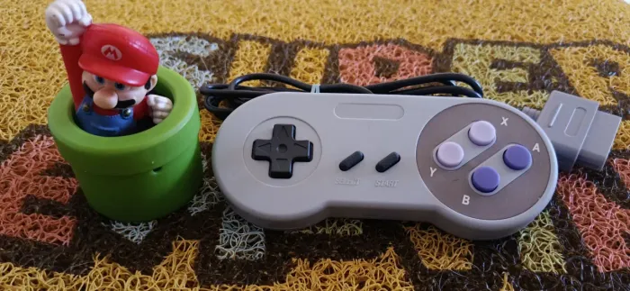 Controle de super Nintendo 