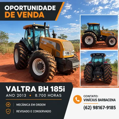 Trator VALTRA BH185i - Conservado - Todo revisado