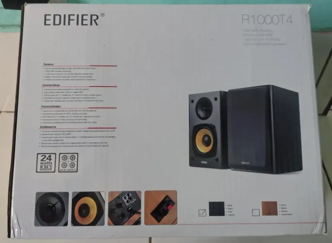 Monitores de áudio Edifier, impecável, estado de novo