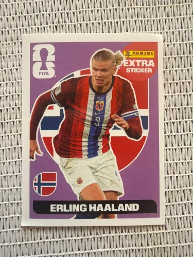 FIGURINHA HAALAND LEGEND STICKERS ROXO LILÁS copa 2026