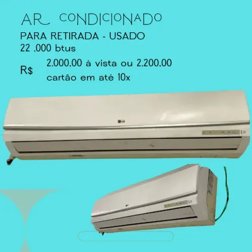 ar condicionado 22000 BTUs 