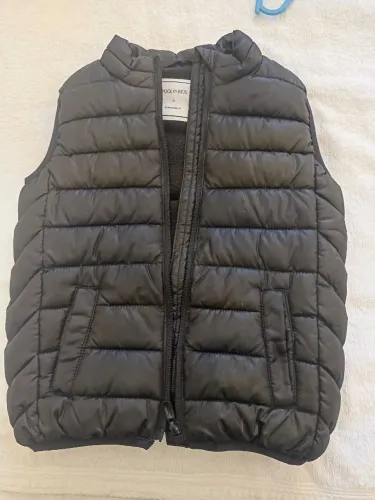 Colete puffer acolchoado