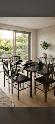 Mesa de pedra com 6 cadeiras muito resistente mesa e cadeiras 