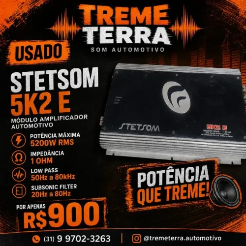 Módulo Amplificador STETSOM 5K2 E