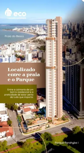 Eco Parahyba - Andar alto- 178m - em construção - 4 suítes - Jardim Oceania