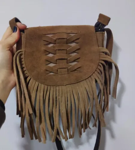 Bolsa pequena franjas