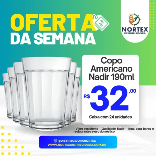 Copo Americano - 24 unidades