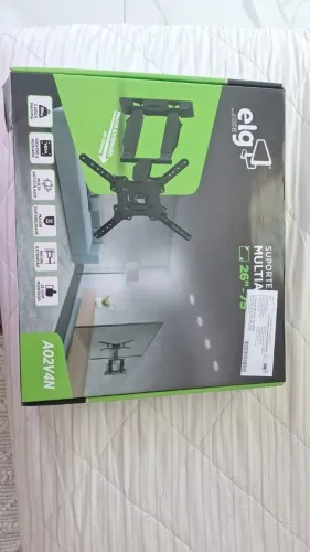 suporte articulador tv ate 75 polegadas , novo nunca usado