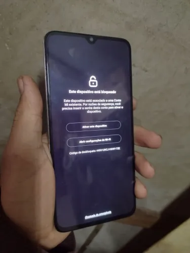 XIAMI 128giga 6ram falta Desbloquear e tampa