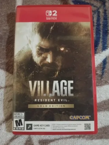 Jogos exclusivos semi-novos NINTENDO SWITCH 2: Residente evil 7 e 8 Gold Edition