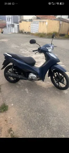 HONDA BIZ EX 125 AZUL MUITO NOVA